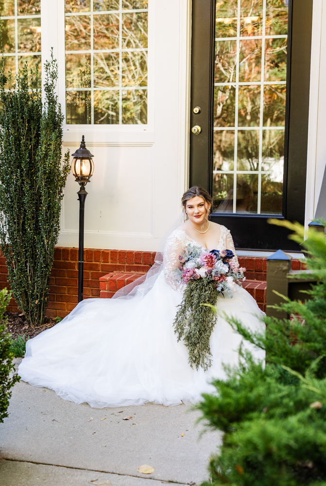 Huntsville wedding photographer bridal portraits.