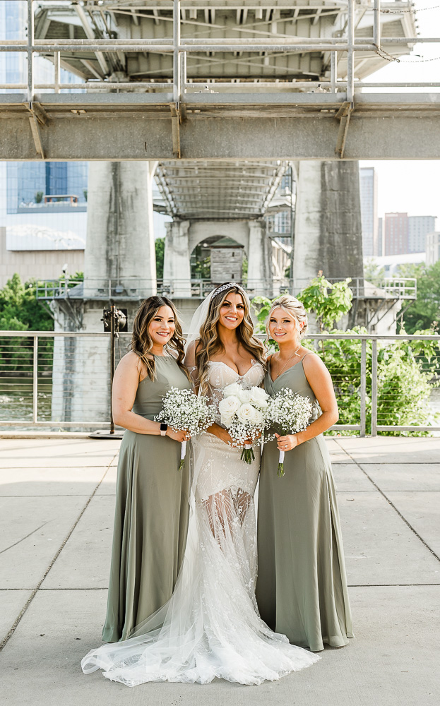 The Bridge Building bridesmaid photos