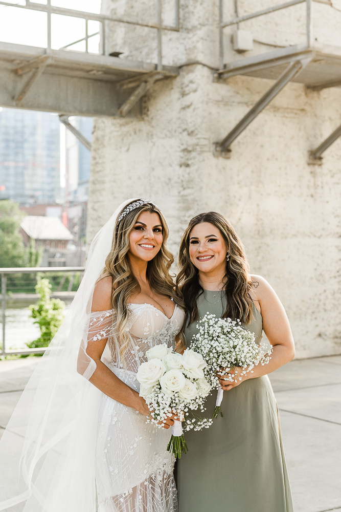 The Bridge Building bridesmaid photos