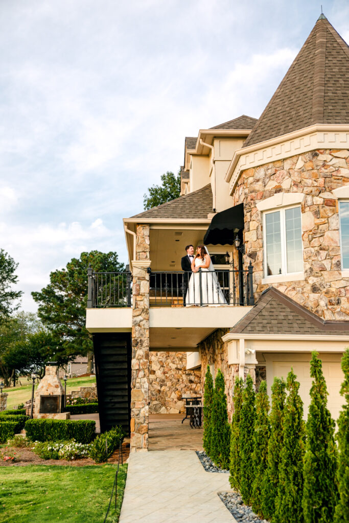 Bride and groom portraits at Stone Haven.