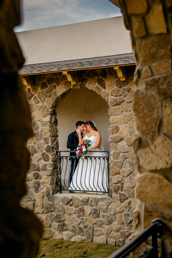 Bride and groom portraits at Stone Haven.