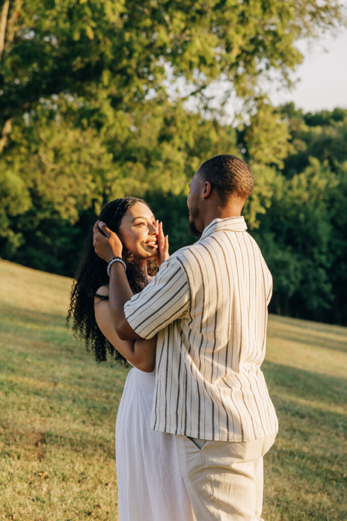 Emotional moment as bride-to-be sheds tears during Arrington Vineyards surprise proposal