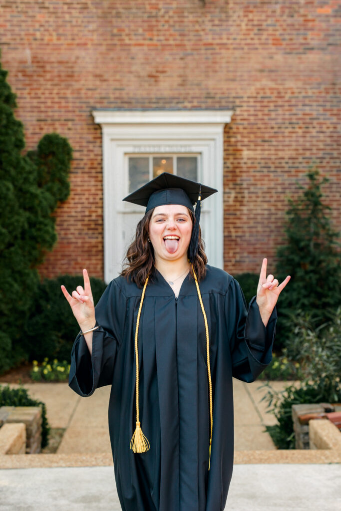 Nashville senior photography at Belmont University.
