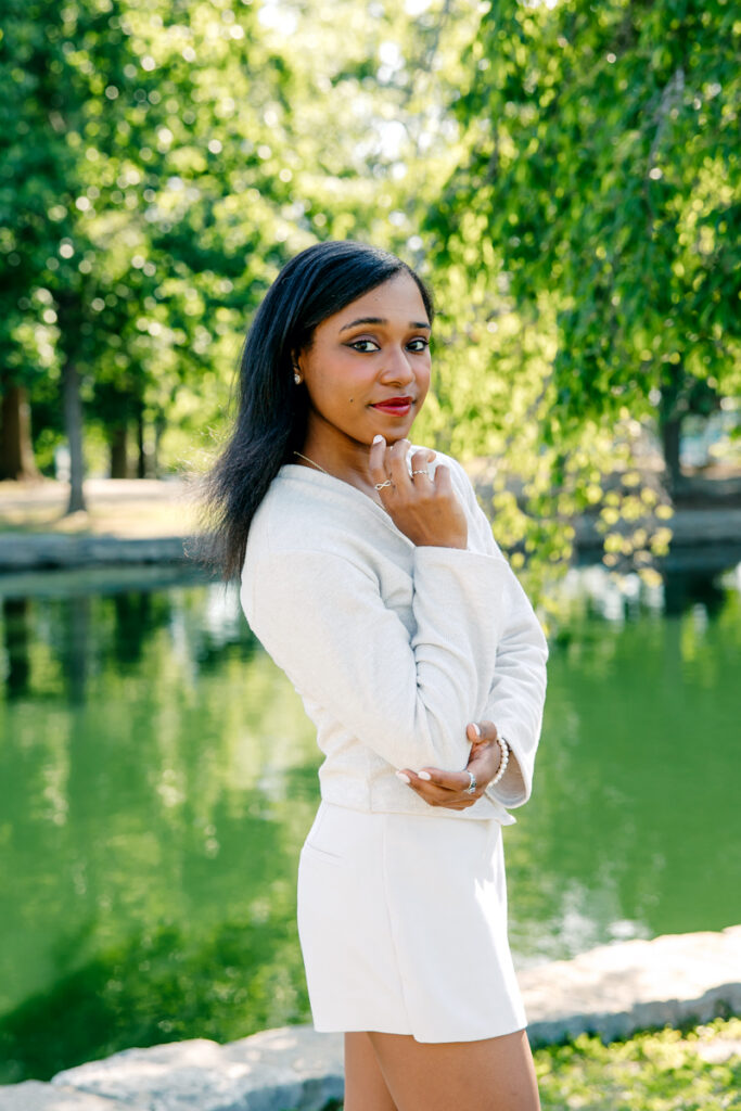 Nashville senior photos at Centennial Park