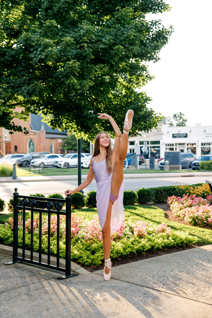 Outdoor ballet photos in Franklin, TN